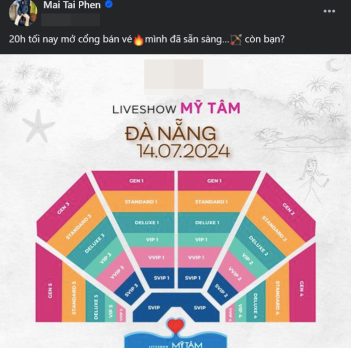 Nếu theo dõi Mai Tài Phến, dễ dàng biết được, anh luôn là nhân vật xuất hiện đầy đủ tại các liveshow của 'bạn gái tin đồn' Mỹ Tâm. 