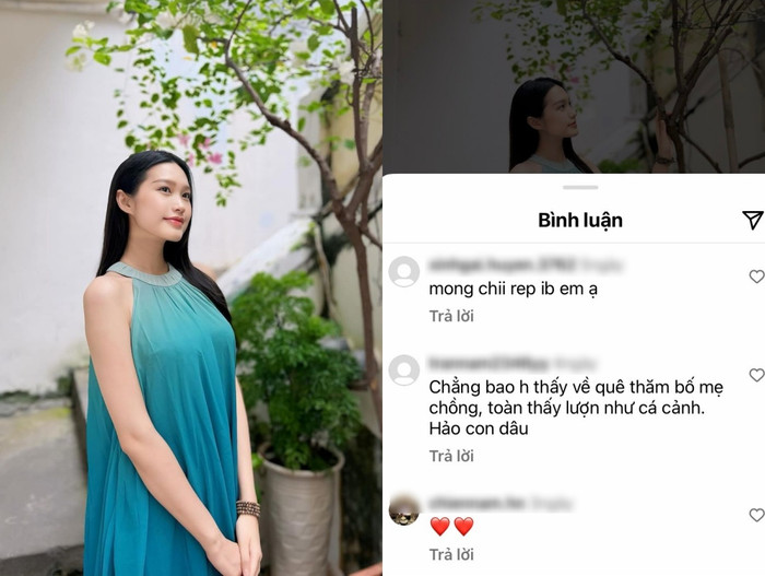 Vợ Đoàn Văn Hậu bị mỉa mai chỉ biết đi chơi, không về thăm bố mẹ chồng. Ảnh chụp màn hình