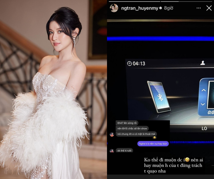 Á hậu Huyền My bức xúc nếu ai dám phạm điều này. Ảnh chụp màn hình