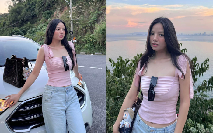 Nữ diễn viên đang dành thời gian nghỉ ngơi sau chuỗi ngày quay phim liên tục.