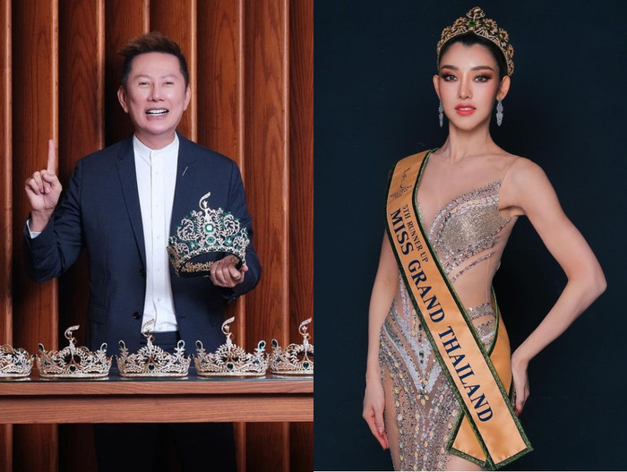 Á hậu 5 Miss Grand Thailand 2024 bị trừng phạt vì khen ngợi Miss Universe Thailand. 
