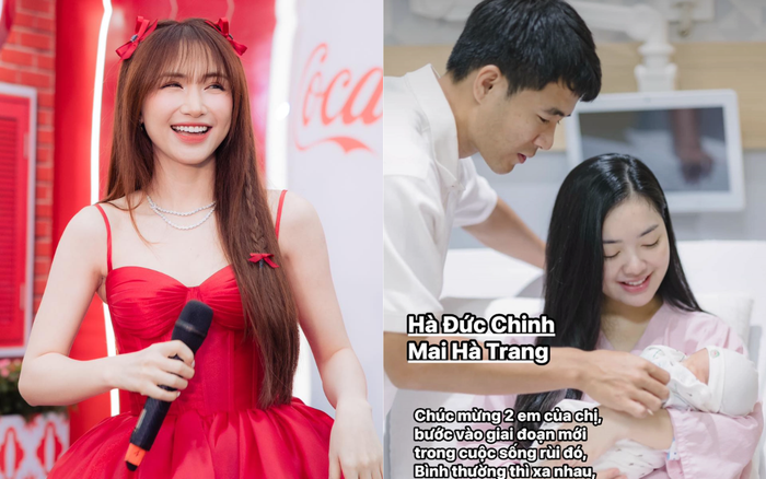 Hoà Minzy bày tỏ sự yêu mến, quan tâm đến vợ chồng Hà Đức Chinh. Ảnh: FBNV