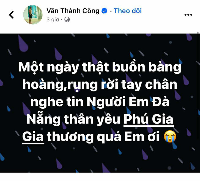 Nhà thiết kế Văn Thành Công chia sẻ trên trang cá nhân rạng sáng 17/7.