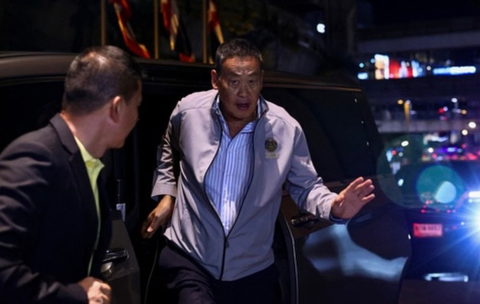 Thủ tướng Thái Lan Srettha Thavisin đến khách sạn Grand Hyatt Erawan, nơi 6 người Việt tử vong tại Bangkok, Thái Lan.