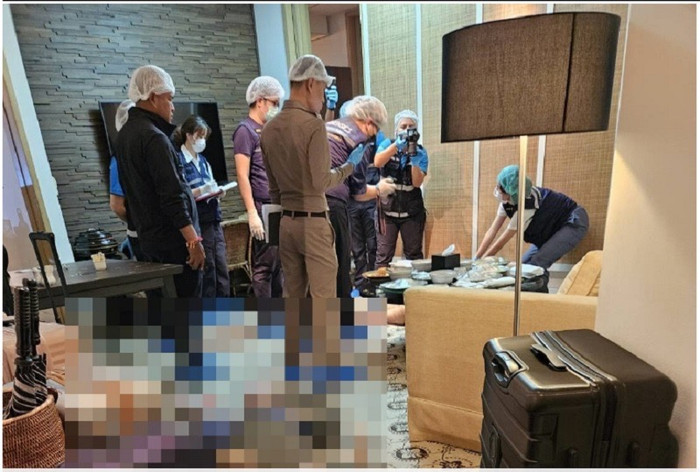 Hiện trường vụ án mạng khiến 6 người tử vong. 