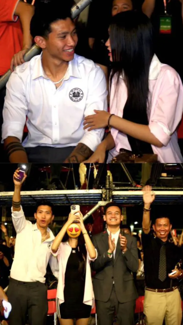 Doãn Hải My nhiều lần được Đoàn Văn Hậu đưa đi 'đu idol'.