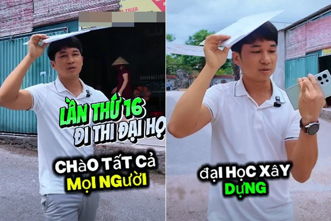 Người đàn ông Nghệ An thi đại học lần thứ 16 được bao nhiêu điểm? Ảnh 1