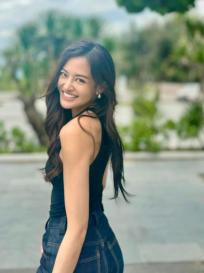 Nhan sắc của Thùy Anh ngày càng thăng hạng.