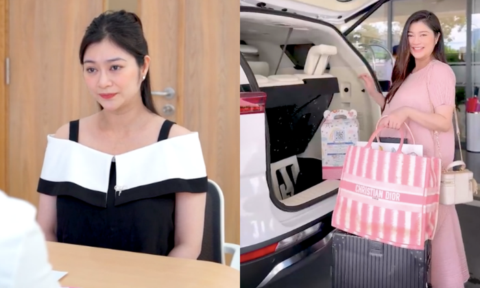 Diễn viên Thanh Trúc chuẩn bị đầy đủ mọi thứ để đón con gái đầu lòng chào đời. 