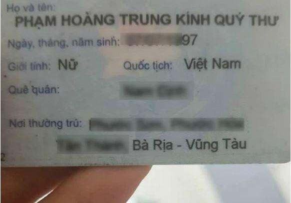Tên của cô gái vừa dài vừa độc lạ