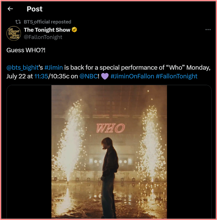 Jimin xuất hiện trong show quảng bá album mới dù đang nhập ngũ Ảnh 2