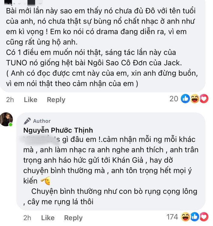 Bị so sánh với Jack, Noo Phước Thịnh có phản ứng ra sao? Ảnh 2