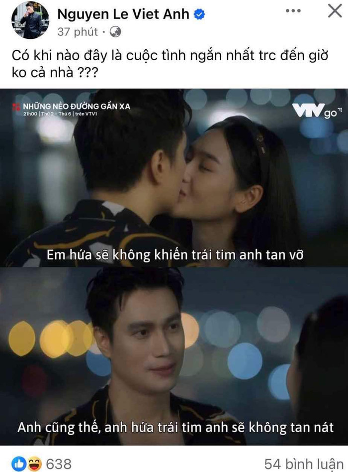 Dòng trạng thái của nghệ sĩ Việt Anh khiến khán giả đứng ngồi không yên.