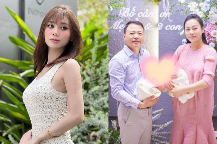 Á hậu Hoàng Kim Chi đã trả lời Saostar về tin đồn làm người thứ ba chen vào gia đình Shark Bình và Phương Oanh.