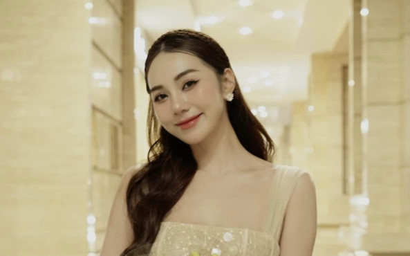 Bị hỏi 'chị thích anh Bình đúng không', Á hậu Hoàng Kim Chi nói gì? Ảnh 2