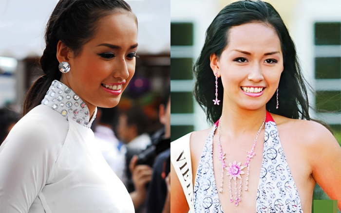 Mai Phương Thuý gây sốt khi đăng quang Hoa hậu Việt Nam 2006.