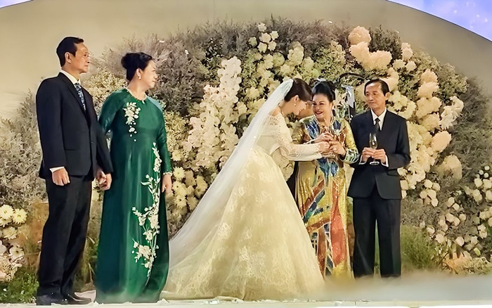 Hành động 'mách lẻo' mối quan hệ của Midu và gia đình chồng thiếu gia Ảnh 2