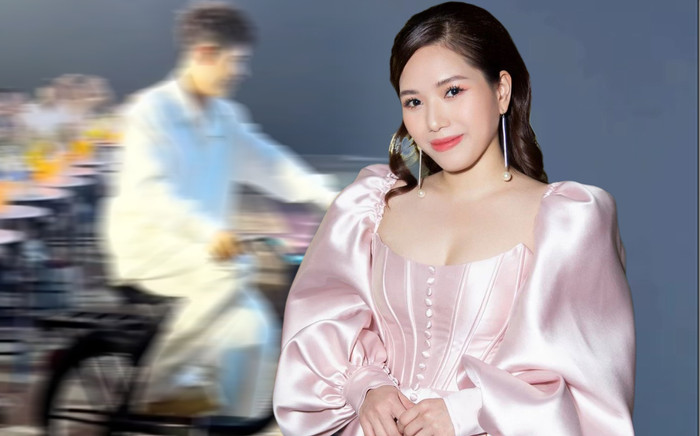 Nam ca sĩ 'chơi lớn' đạp xe lên sân khấu để hát với Thùy Chi Ảnh 2