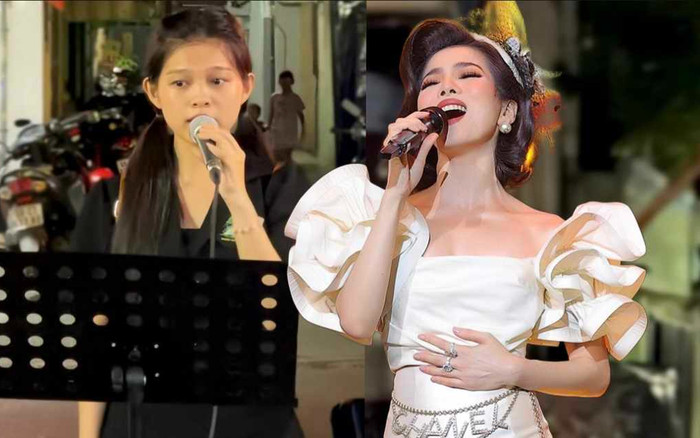 Con nuôi Phi Nhung hát ca khúc nổi tiếng của Lệ Quyên: Dân mạng khen hay chê? Ảnh 2