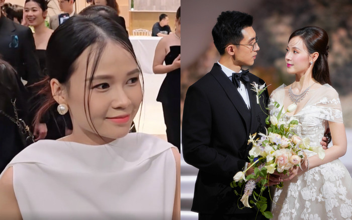 Sao nữ sượng trân trước câu hỏi khó 'đám cưới Midu có phải trong mơ' Ảnh 2