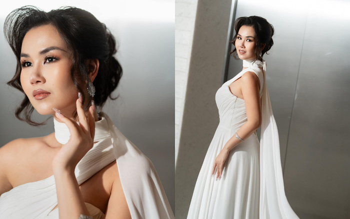 Võ Hạ Trâm tăng 10kg khi mang thai con lần 2.