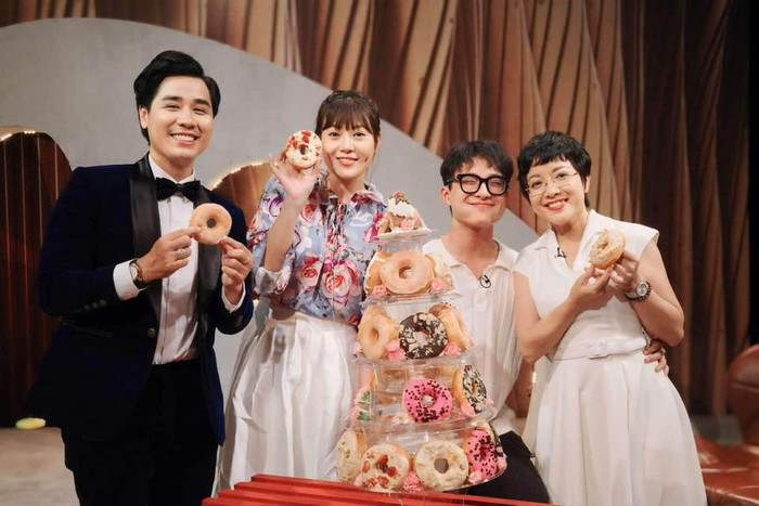 Mẹ con MC Thảo Vân hội ngộ cùng Thanh Hương.