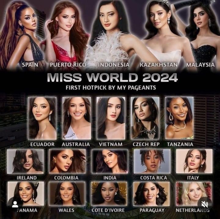 Hoa hậu Ý Nhi được dự đoán lọt top 10 Miss World 2025.