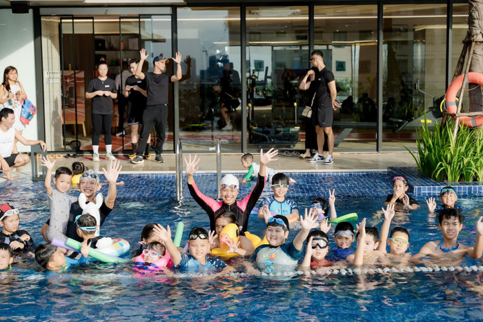 Rời xa ánh hào quang, Ánh Viên đang có những tháng ngày hạnh phúc trong hành trình viết tiếp ước mơ với môn bơi. Ảnh: Nguyễn Thị Ánh Viên