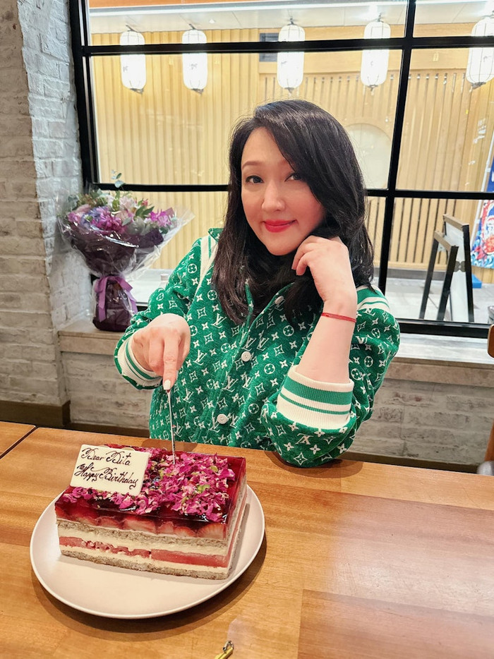 Hình ảnh được Chân Sở Thiến chia sẻ lên mạng xã hội.