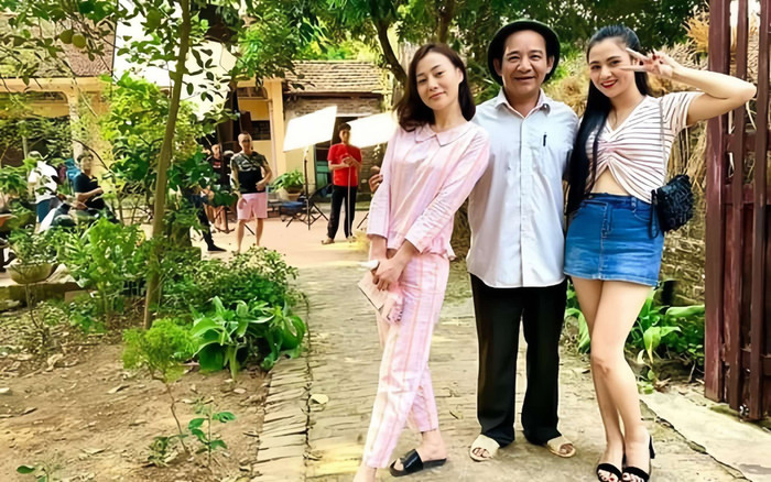 Nghệ sĩ Quang Tèo từng đóng vai bố của Phương Oanh.