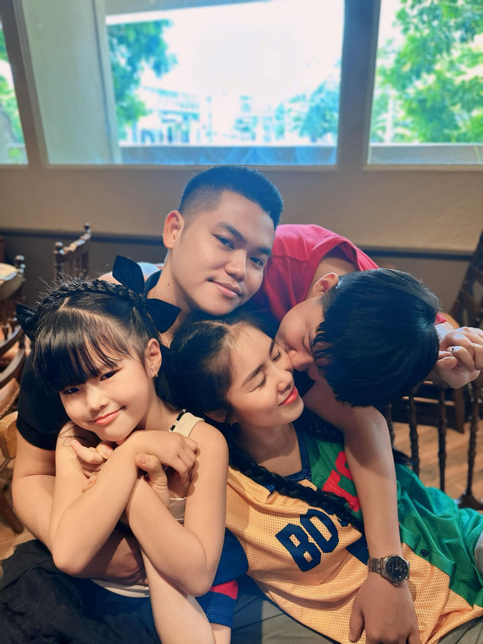 Lê Phương có chồng là hậu phương vững chắc.