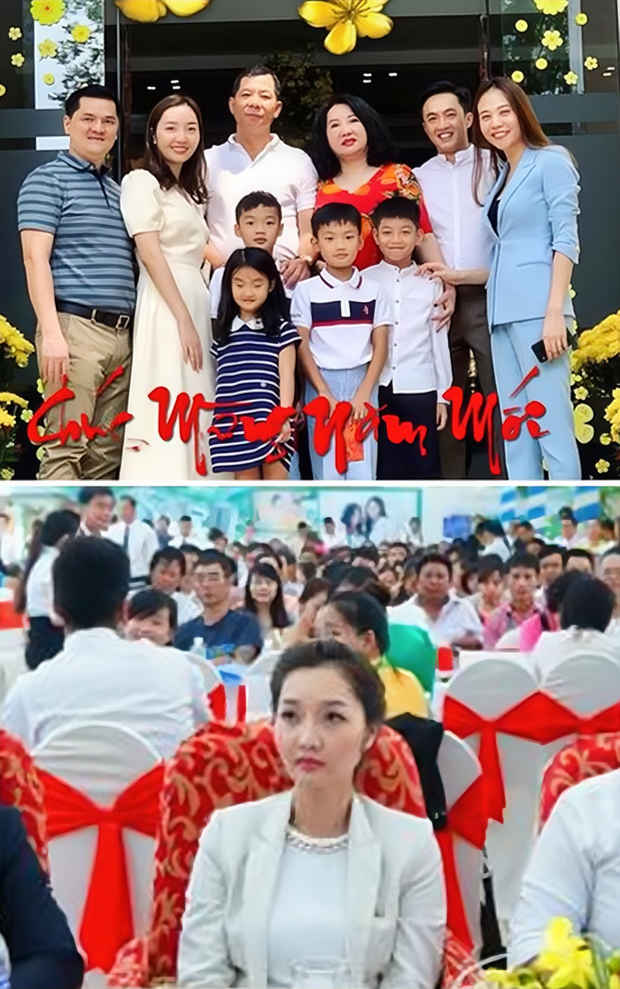 Nhân dịp Tết, tổ ấm nhỏ của Huyền My hội họp cùng gia đình và anh trai nhân dịp Tết. Có xuất thân từ gia đình tài phiệt, em gái Cường Đô La vẫn theo đuổi phong cách giản dị, thanh tao. 