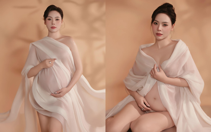 Mỹ nhân phim Việt giờ vàng Huyền Trang làm mẹ ở tuổi 33.