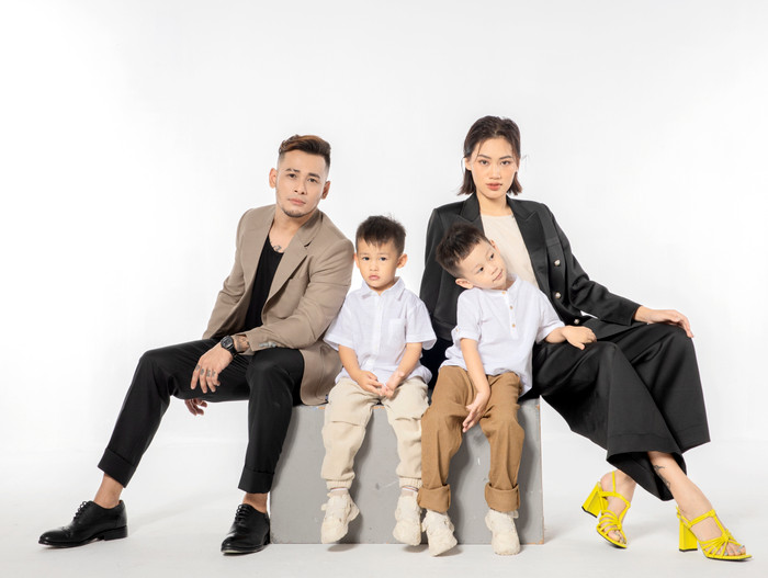 Pông Chuẩn viên mãn bên gia đình nhỏ, phát triển sự nghiệp stylist và kinh doanh.