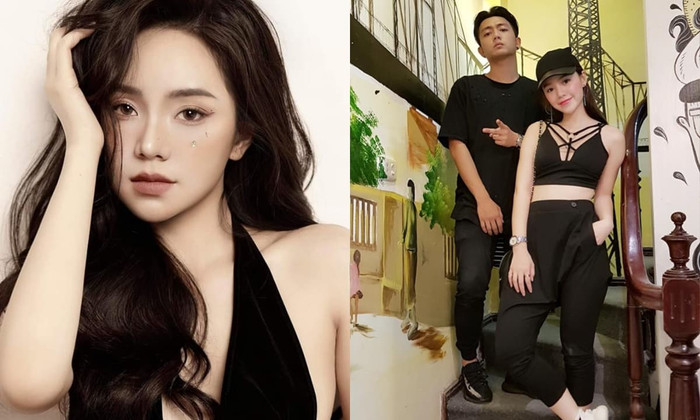 Quỳnh Kool cùng người yêu cũ điển trai kém 1 tuổi.