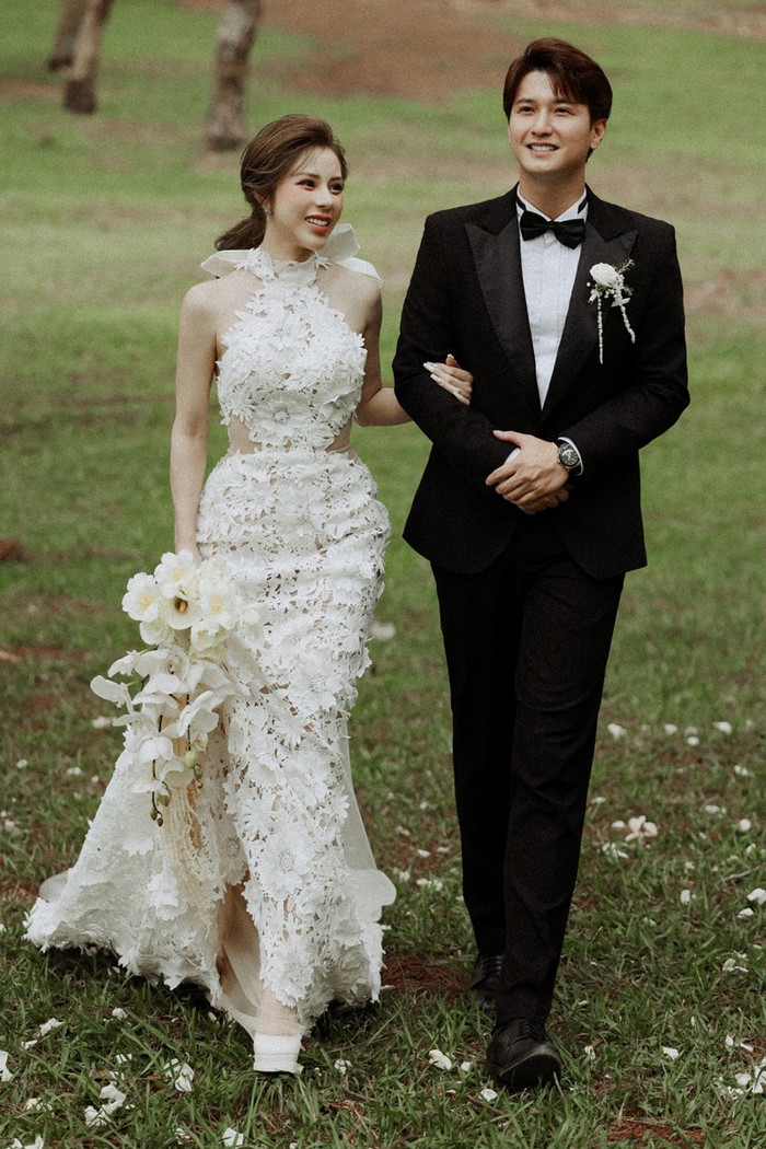 Huỳnh Anh - Bạch Lan Phương chụp ảnh cưới.
