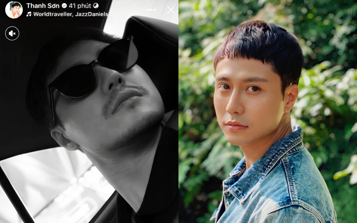 Thanh Sơn để râu khiến khán giả nhận không ra.