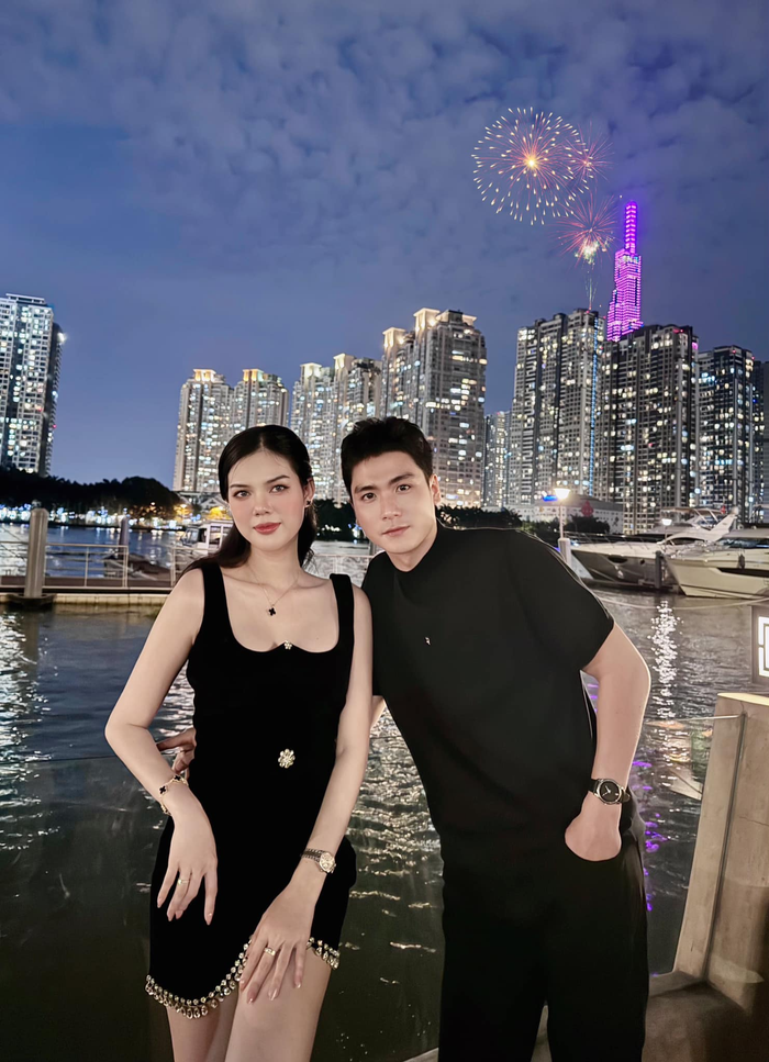 Ngọc Trinh và ông xã Hoàng Thiên Tây