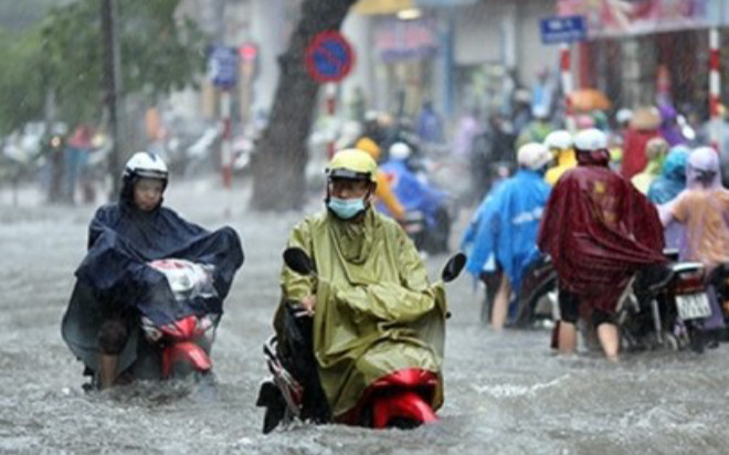 Diễn biến bão số 2: Hà Nội bắt đầu mưa lớn từ đêm nay Ảnh 2