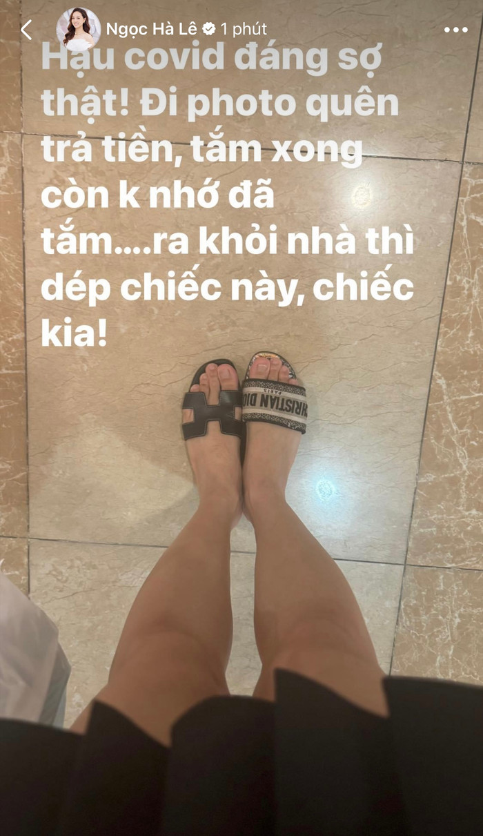 Bà xã NSND Công Lý bị 'hay quên' sau khi điều trị khỏi bệnh Covid-19. 