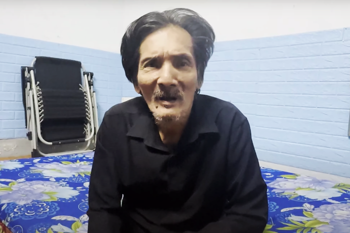 Hình ảnh mới nhất của Thương Tín khiến nhiều người không khỏi xót xa.