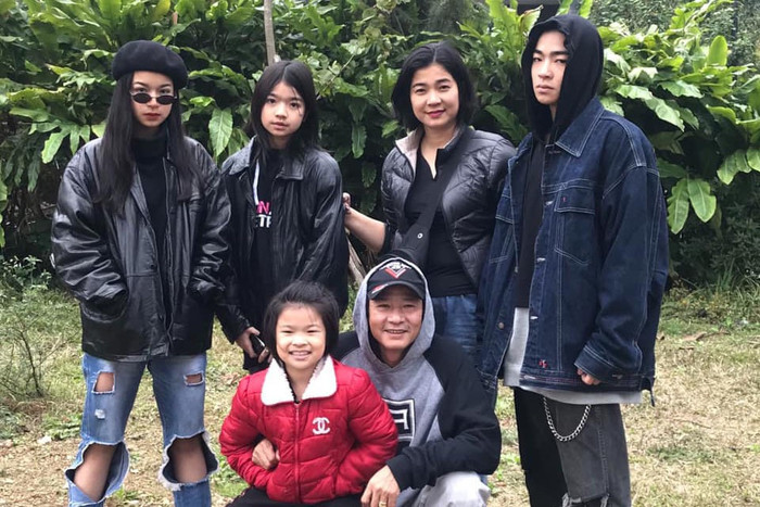 Tổ ấm nhỏ hạnh phúc của gia đình Võ Hoài Nam.