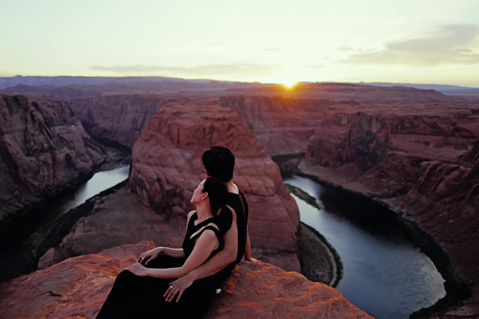 Lệ Quyên và Lâm Bảo Châu tận hưởng khoảnh khắc bình yên, hạnh phcu1 bên nhau.