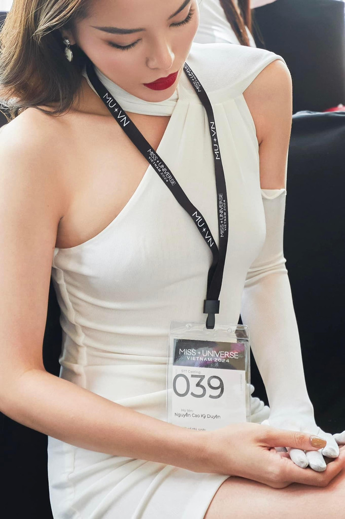 Đấu trường nhan sắc Miss Universe Vietnam 2024 năm nay có lẽ là phần lớn lý do khiến Kỳ Duyên áp lực.