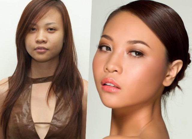 Đàm Thu Trang thời điểm mới bước chân vào showbiz.