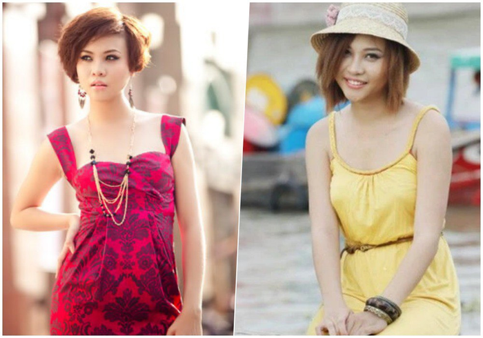 Nhan sắc Đàm Thu Trang cách đây 10 năm.