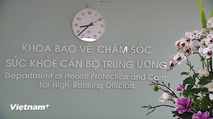 Tổng Bí thư có những khoảng thời gian điều trị tại Khoa Chăm sóc, bảo vệ sức khỏe cán bộ Trung ương (Bệnh viện Trung ương Quân đội 108). (Ảnh: PV/Vietnam+)