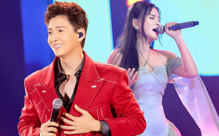 Song ca cùng Ngô Kiến Huy, Thu Thủy 'vượt mặt' Đông Nhi - Khổng Tú Quỳnh Ảnh 2