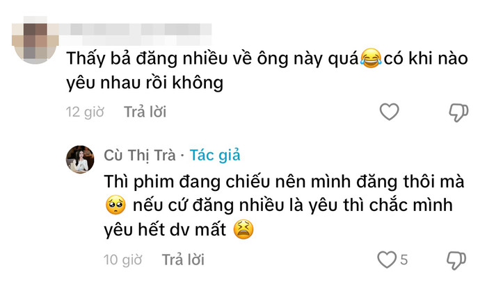 Cù Thị Trà lên tiếng khi được 'đẩy thuyền' với Việt Anh.