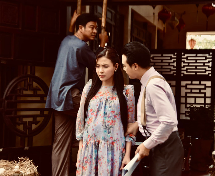 Tạo hình dịu dàng của Thúy Diễm trong phim mới - Ảnh: Nhiếp ảnh gia Giản Thanh Sơn.